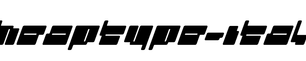 cheaptype-italic