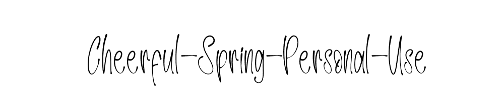 Cheerful-Spring-Personal-Use