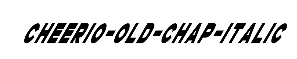 Cheerio-Old-Chap-Italic