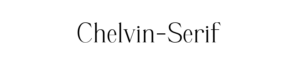 Chelvin-Serif