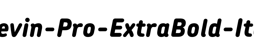 Chevin-Pro-ExtraBold-Italic