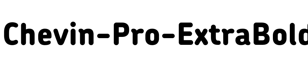 Chevin-Pro-ExtraBold