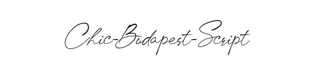 Chic-Budapest-Script