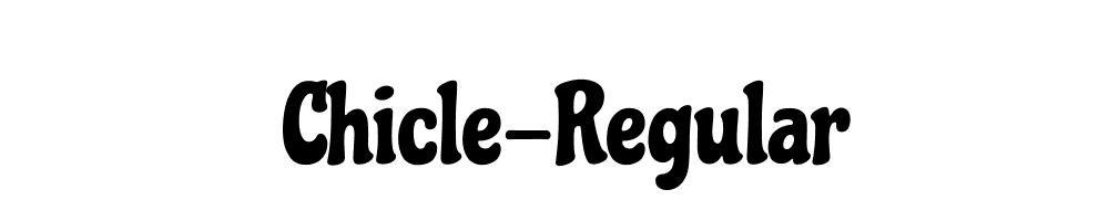 Chicle-Regular