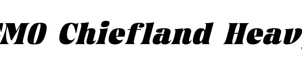 FSP DEMO Chiefland Heavy Italic