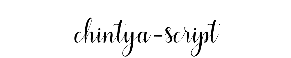 chintya-script