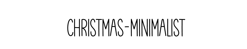 Christmas-Minimalist