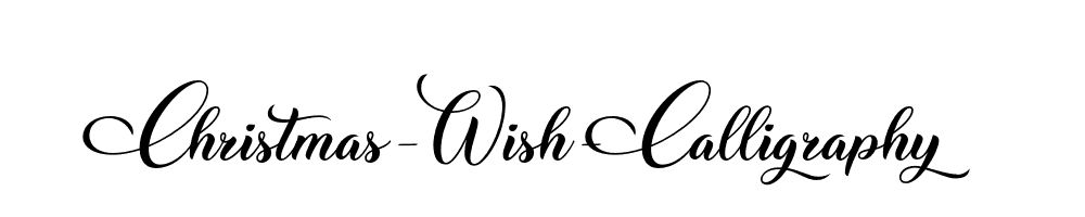 Christmas-Wish-Calligraphy