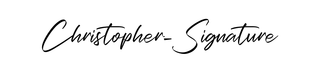 Christopher-Signature