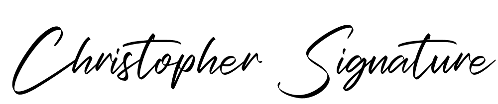 Christopher Signature