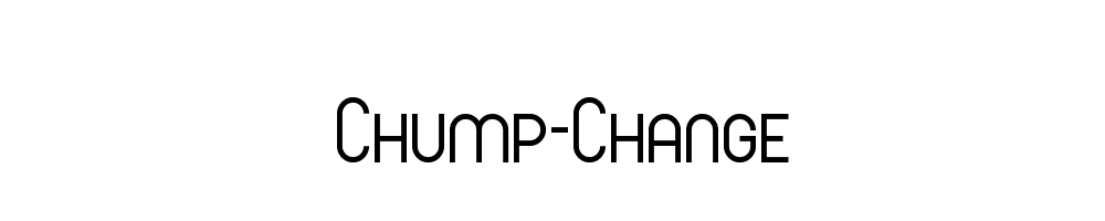 Chump-Change