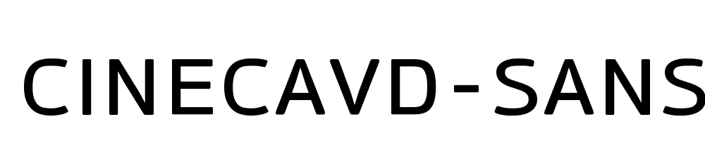 Cinecavd Sans