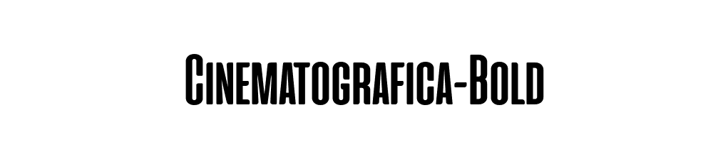 Cinematografica-Bold