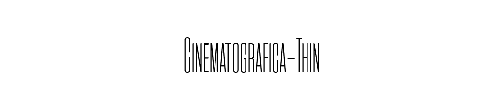 Cinematografica-Thin