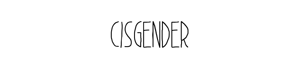 Cisgender