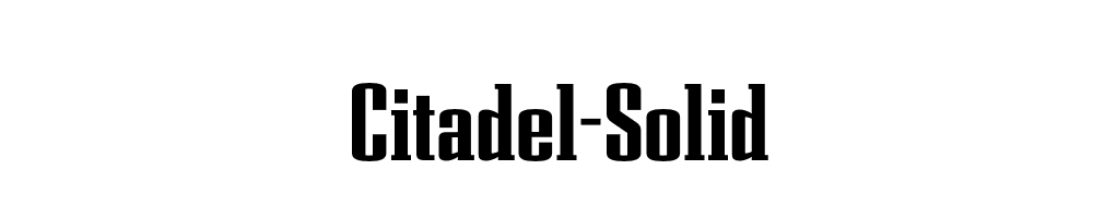 Citadel-Solid