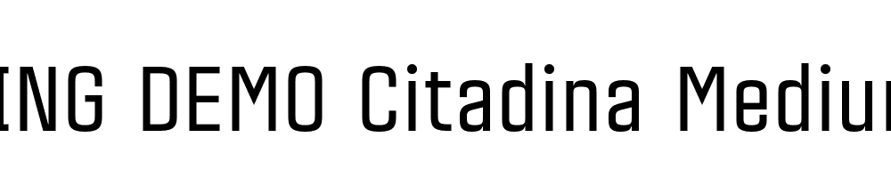  DEMO Citadina Medium Regular