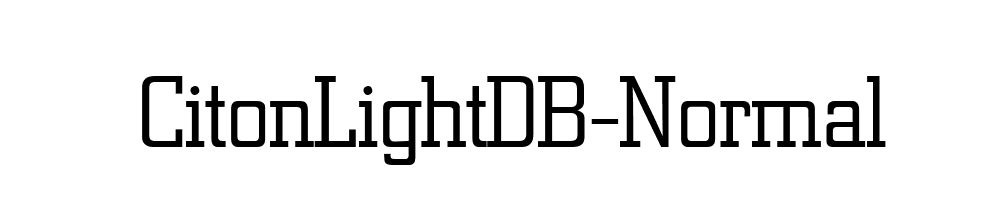 CitonLightDB-Normal