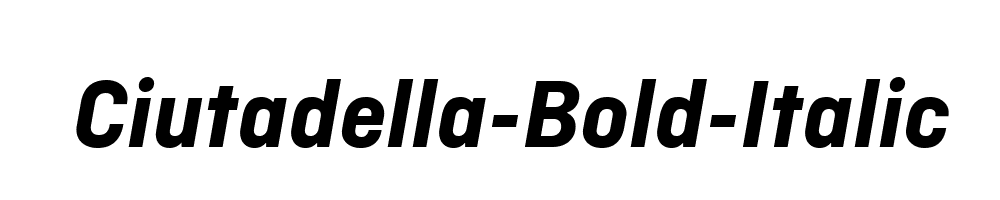 Ciutadella-Bold-Italic