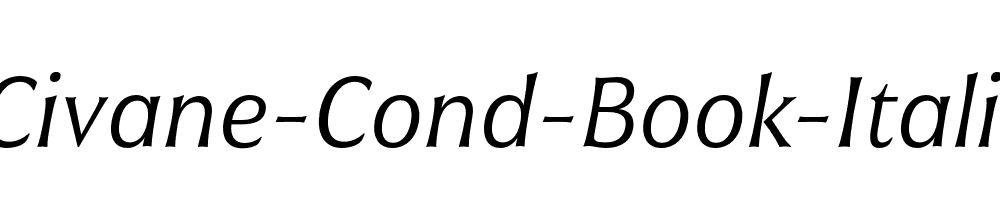 Civane-Cond-Book-Italic