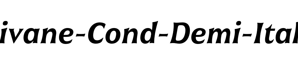 Civane-Cond-Demi-Italic