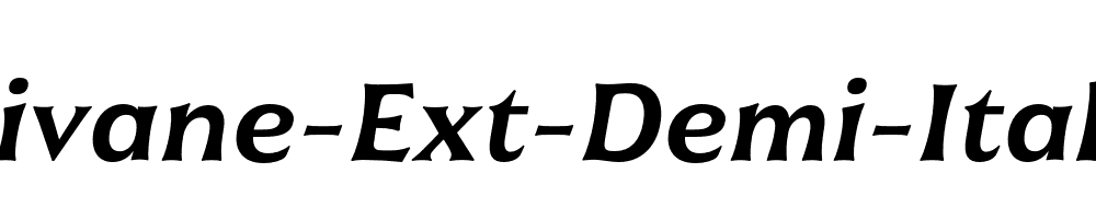 Civane-Ext-Demi-Italic