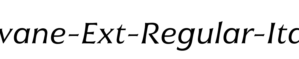 Civane-Ext-Regular-Italic