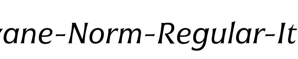 Civane-Norm-Regular-Italic