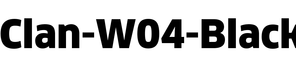 Clan W04 Black