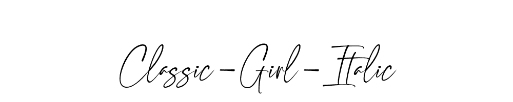 Classic-Girl-Italic