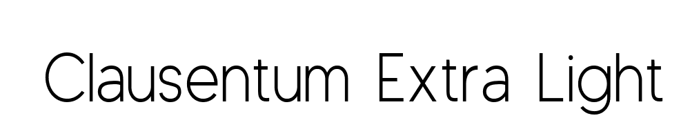 Clausentum-Extra-Light