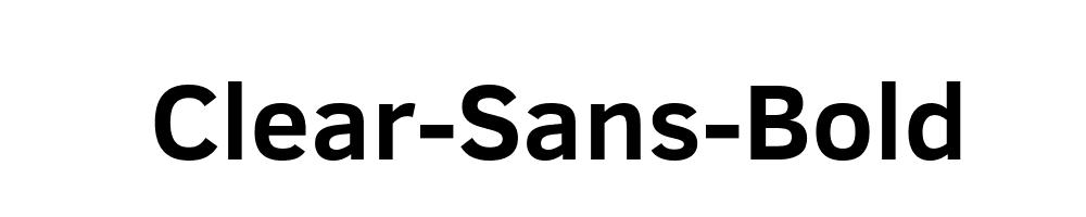 Clear-Sans-Bold