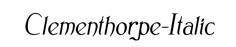 Clementhorpe-Italic