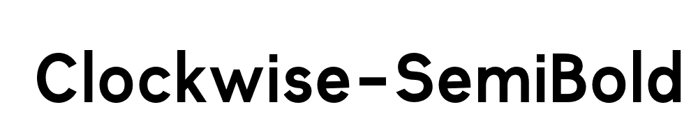 Clockwise-SemiBold