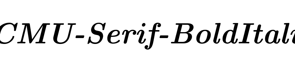 CMU-Serif-BoldItalic