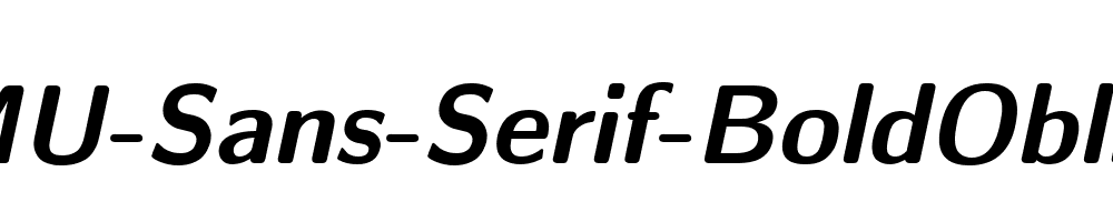 CMU-Sans-Serif-BoldOblique