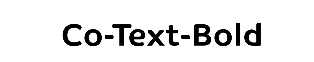 Co-Text-Bold