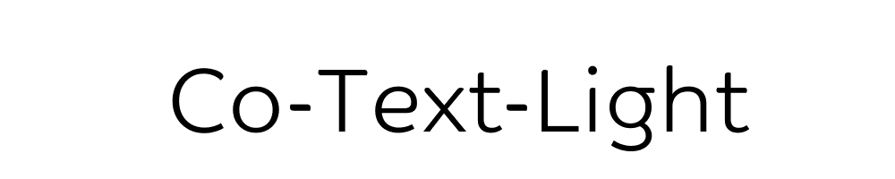 Co-Text-Light