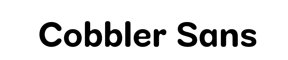 Cobbler Sans