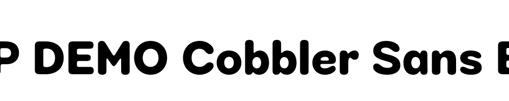 FSP DEMO Cobbler Sans Bold