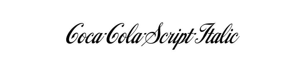 Coca-Cola-Script-Italic