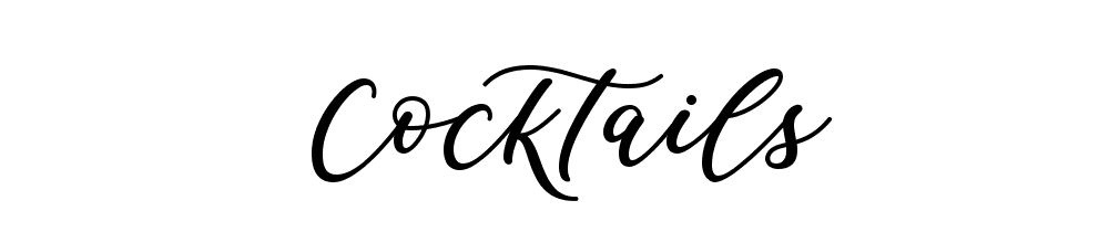 Cocktails