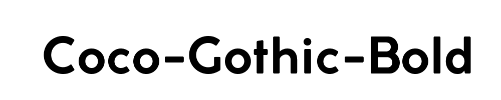 Coco-Gothic-Bold