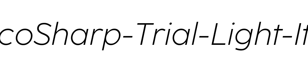 CocoSharp-Trial-Light-Italic