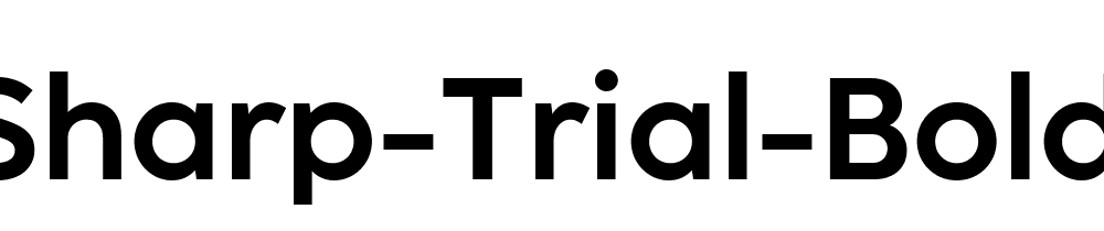 Coco Sharp Trial Bold Italic