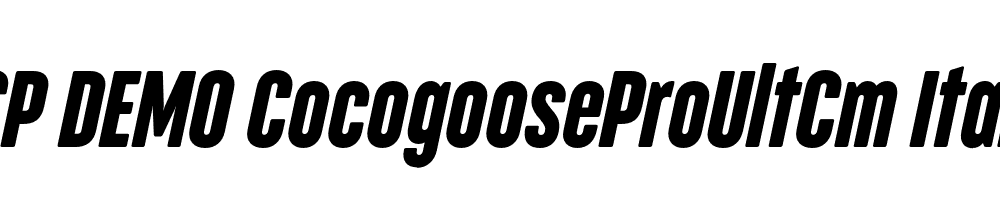 FSP DEMO CocogooseProUltCm Italic