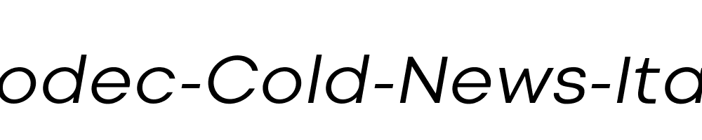 Codec-Cold-News-Italic