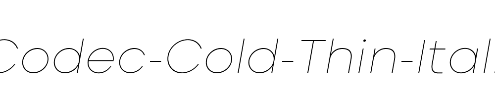 Codec-Cold-Thin-Italic