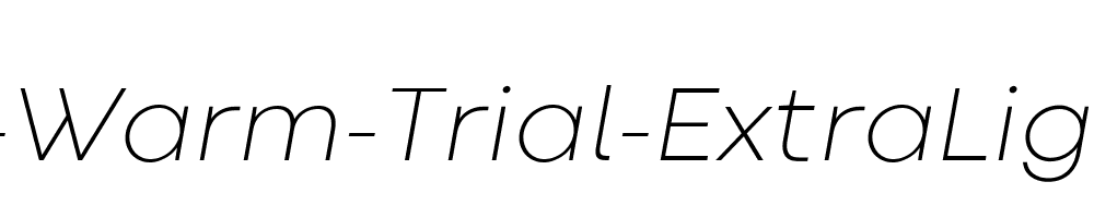 Codec-Warm-Trial-ExtraLight-Italic