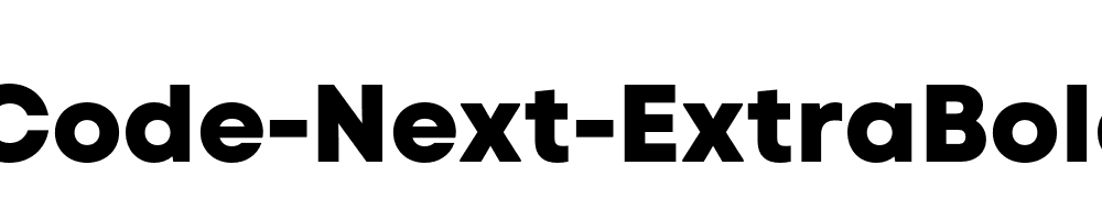 Code-Next-ExtraBold